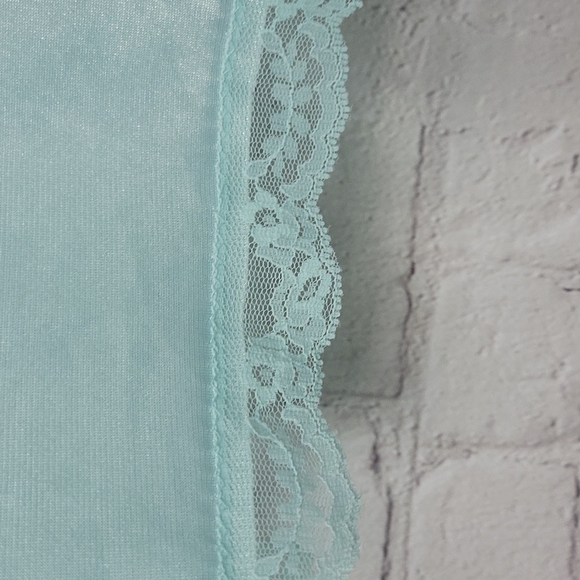 Vintage Mint Green Negligee 💘 - Picture 4 of 5